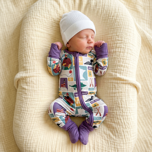 Minnesota Baby and Kids Bamboo Pajamas