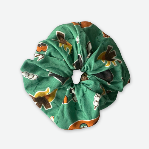 Ready, Set, Camp, Adult Hair Scrunchie