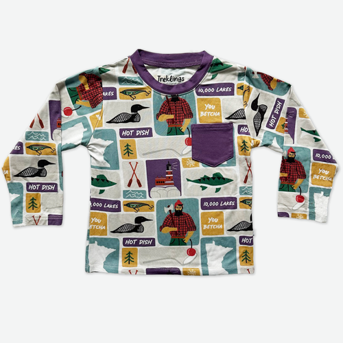 Explore Minnesota Long Sleeve Bamboo T-shirt