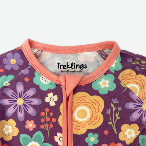 Wandering in Wildflowers Baby Bamboo Zippy