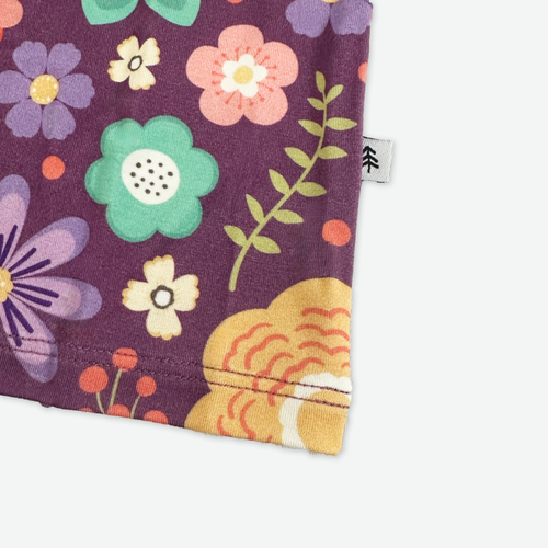 Wandering in Wildflowers Two-Piece Bamboo Pajama Set