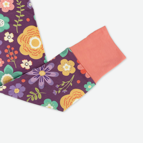 Wandering in Wildflowers Two-Piece Bamboo Pajama Set