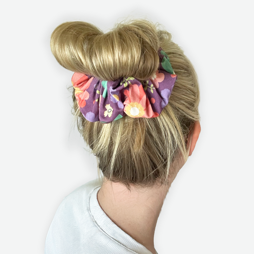 Wandering in Wildflowers Adult Hair Scrunchie