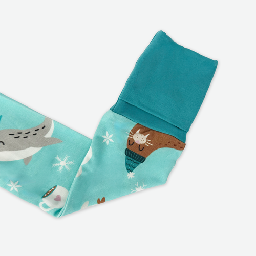 Cocoa with Polar Pals Baby Bamboo Zippy