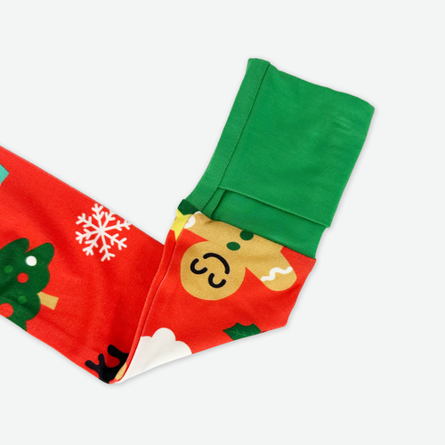 Christmas with Santa Baby Bamboo Zippy