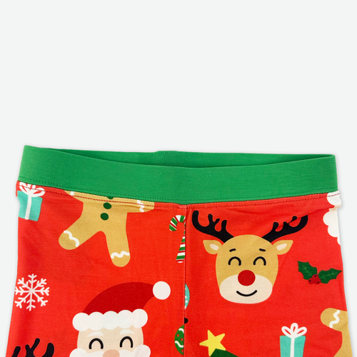 Christmas with Santa Two-Piece Bamboo Pajama Set