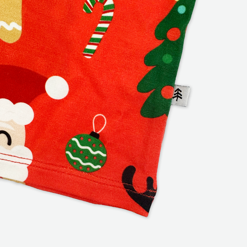 Christmas with Santa Two-Piece Bamboo Pajama Set