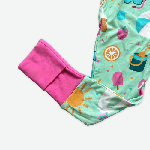 Summer Party Baby Bamboo Zippy