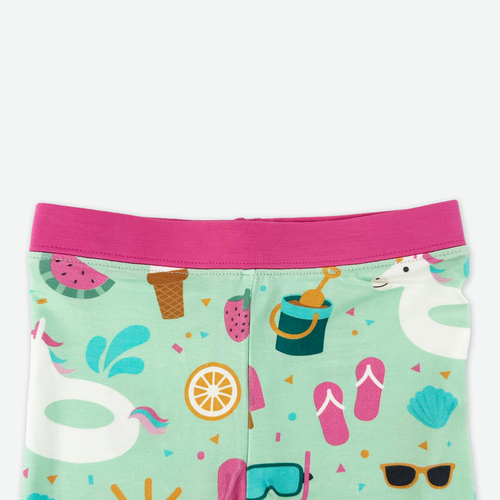 Summer Party Two-Piece Bamboo Pajama Set