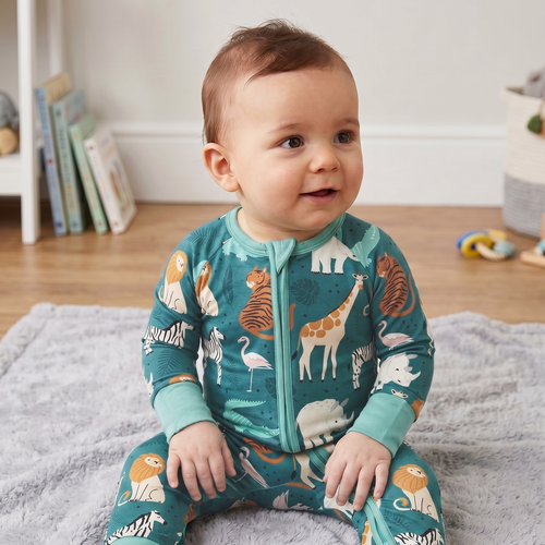 Safari Nights Baby Bamboo Zippy